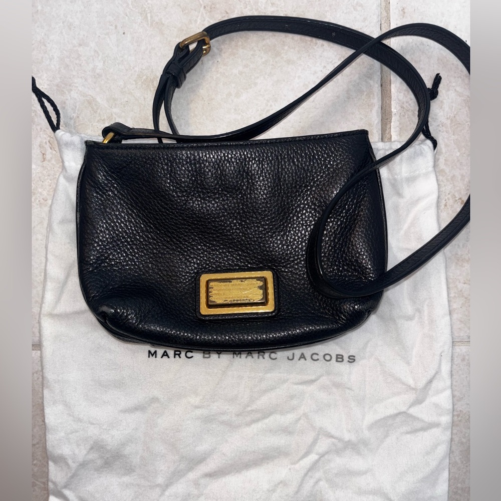 Marc by Marc Jacob’s Black Leather Shoulder Bag - Picture 7 of 7
